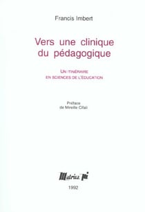 Vers Une Clinique Pedagogique