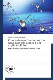 Comportement thermique des géopolymères à base d'une argile kaolinite - l'efficacité du paramètre "température"