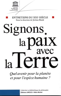 Signons la paix avec la terre
