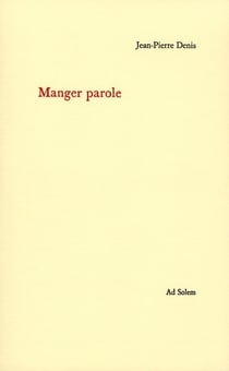 Manger parole