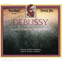 Intégrale Des Oeuvres Pour Orchestre /Vol.1