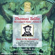 Tallis : Intégrale de l'oeuvre vol.2