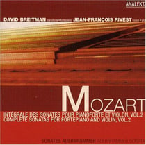 Complete sonatas for fortepiano and violin /vol.2
