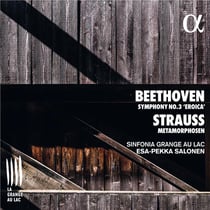 Beethoven: symphony n°3 "eroica" - Strauss: metamorphosen