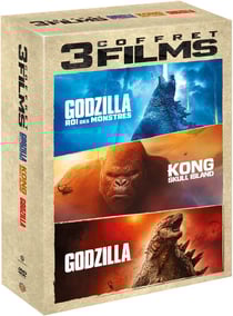 Godzilla + Godzilla : Roi des monstres + Kong : Skull Island
