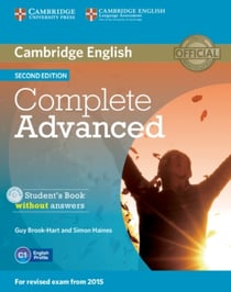 COMPLETE ADVANCED STUDENT''S BOOK WITHOUT ANSWERS WITH CD-ROM - 2ND EDITION