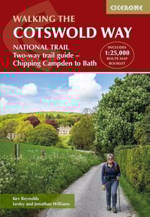 THE COTSWOLD WAY - NATIONAL TRAIL- TWO-WAY TRAIL GUIDE - CHIPPING CAMPDEN TO BATH
