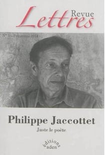Revue Lettres N° 1, printemps 2014