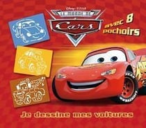 Je dessine mes voitures - mon livre-pochoir