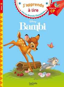 J'apprends à lire avec les grands classiques Disney : Bambi - CP niveau 1