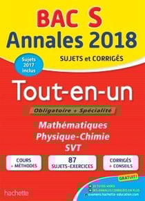 Annales bac 2018 le tout-en-un term s