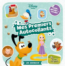 Mes premiers autocollants - disney baby - animaux
