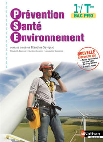 Prévention santé environnement - 1ère, terminale - bac pro - livre de l'élève (édition 2016)