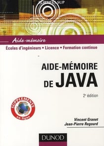 Sciences sup - aide-memoire - aide-mémoire de java (2e édition)