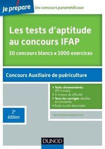 Je prépare - les tests d'aptitude au concours ifap - concours auxiliaire de puériculture (2e édition)