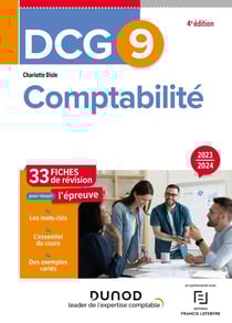 DCG 9 : comptabilité - fiches de révision (édition 2023/2024)