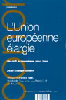 L'union européenne élargie - Un defi économique pour tous