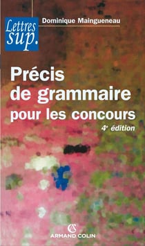 Précis de grammaire pour les concours (4e édition)