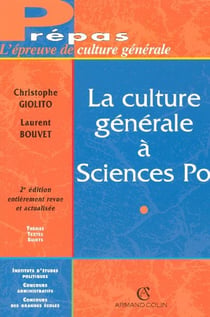 La culture generale a sciences po (2e edition) (2e edition)