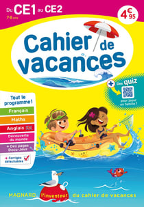 Cahier de vacances : du CE1 vers le CE2 (édition 2023)