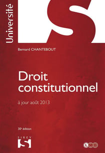Droit constitutionnel (30e édition)