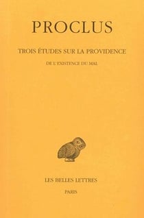 Trois études sur la providence Tome 3