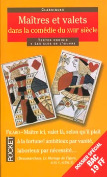 Les maitres et valets - comedie xviiieme