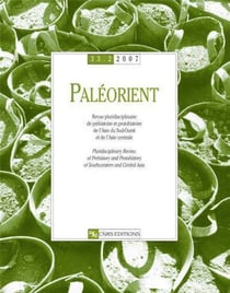 Paleorient t.33-2