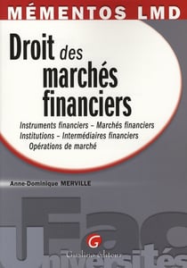 Memento lmd - droit des marches financiers