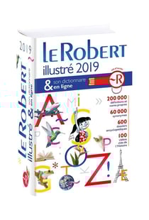 Dictionnaire Le Robert illustré et son dictionnaire en ligne (édition 2019)