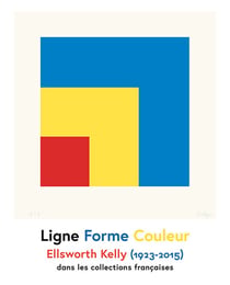 Ligne, forme, couleur - Ellsworth Kelly (1923-2015) dans les collections françaises