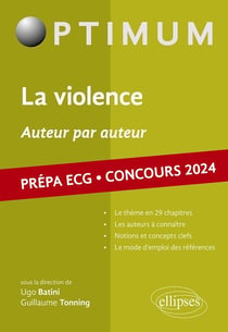 Thème ECG 2024 / auteur par auteur