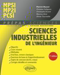 Sciences industrielles de l'ingénieur : MPSI - MP2I - PCSI
