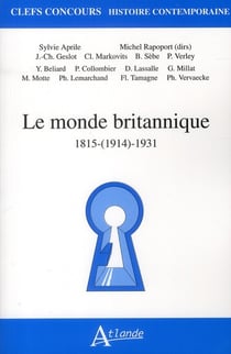 Le monde britannique - 1815-1931
