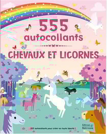 Chevaux et licornes - 555 autocollants