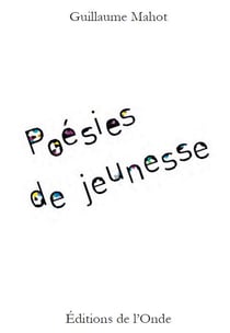 Poésies de jeunesse