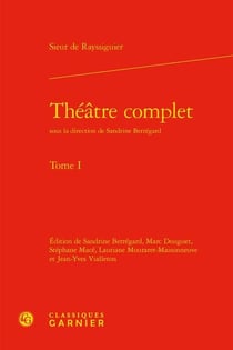 Théâtre complet Tome 1