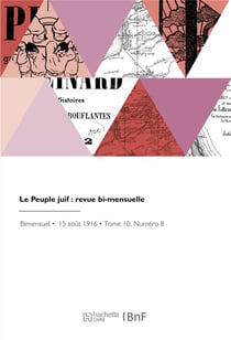 Le peuple juif : revue bi-mensuelle