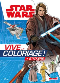 Disney star wars - vive le coloriage ! (anakin)