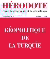 Revue Hérodote n.148 : géopolitique de la Turquie