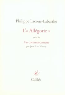L'allégorie - un commencement