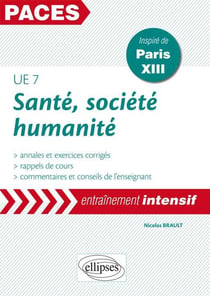 Ue7 - sante, societe, humanite