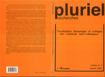 Vocabulaire historique et critique des relations inter-ethniques (édition 1994)