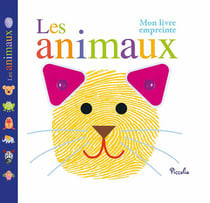 Mon livre empreinte - les animaux