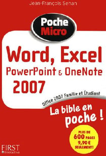 Poche micro word, excel, powerpoint, onenote, office 2007