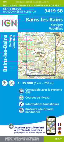 3419Sb Bains-Les-Bains/Xertigny/Vauvillers
