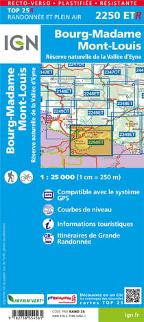 Bourg-madame. mont-louis (résistante)-2250ETR