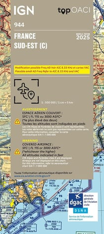 OACI944 : France sud-est (35e édition)