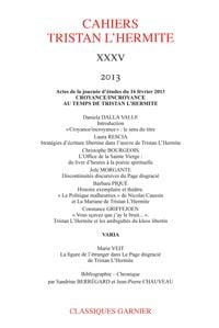 Cahiers tristan l'hermite n.35
