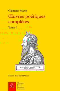 Oeuvres poétiques complètes Tome 1